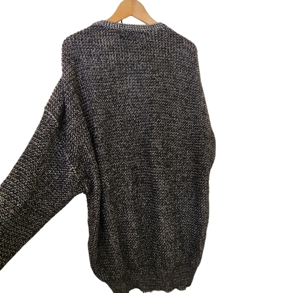 Jantzen sweater company black gray knitted WORKING light up Christmas sweater - Picture 6 of 10